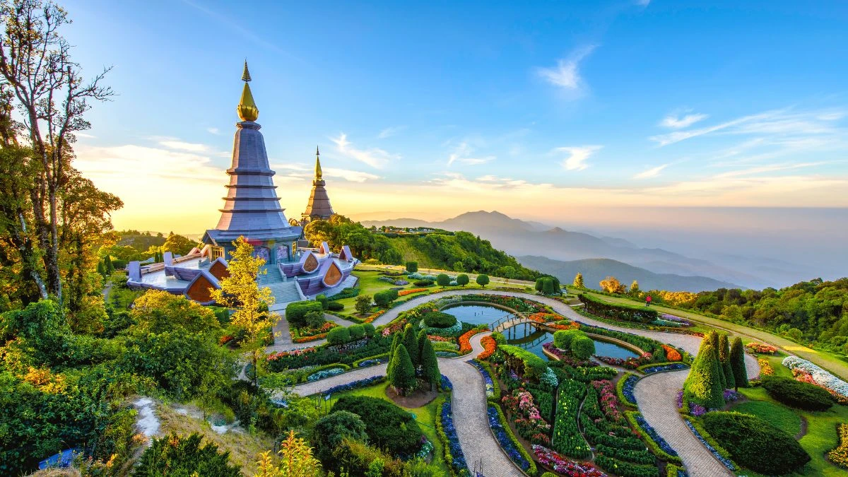 Golden temple, Chiang Mai